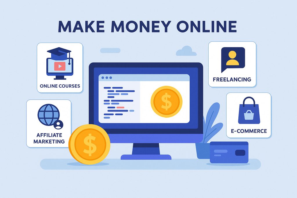 How to Make Money Online in 2025 – 10 Proven Methods That Work