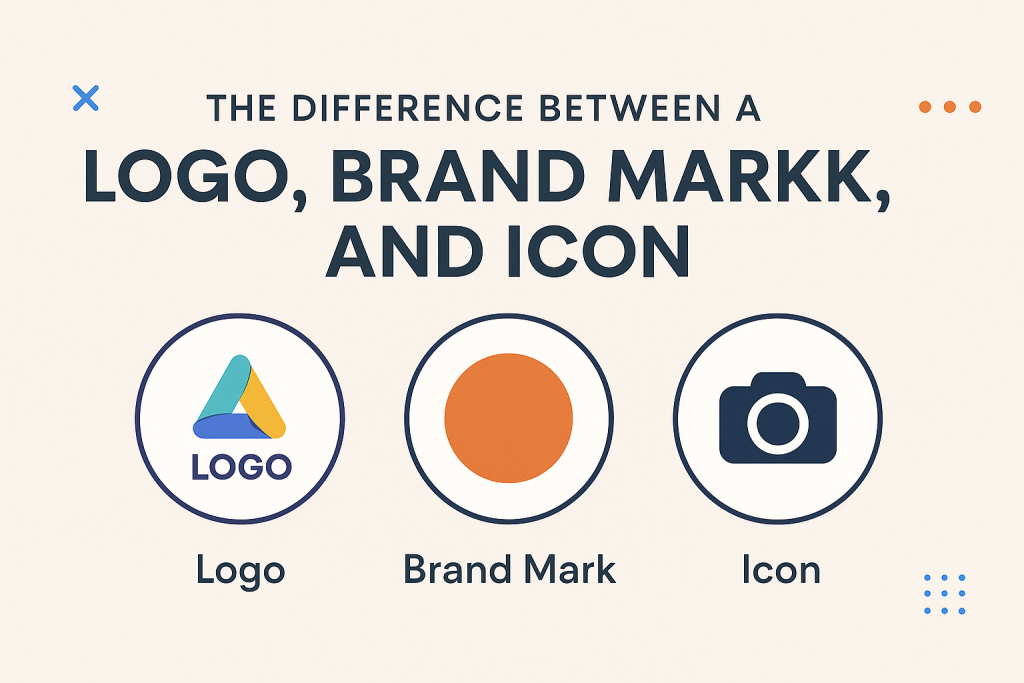 The Difference Between a Logo, Brand Mark & Icon | Logo Design Explained